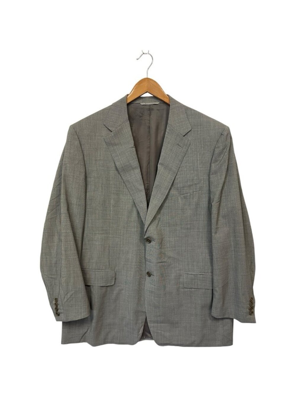 Canali Gray Sport Coat Travel Blazer Mens 56R Jacket